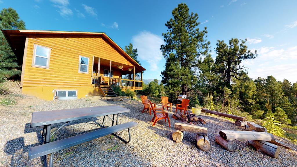 Long View Cabin, Breakfast Deck Overlooking The Canyon! Монтичело Екстериор снимка